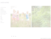 Tablet Screenshot of lindsaycmorris.com